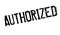 Authorized rubber stamp