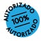 Authorized stamp in spanish