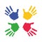 autism campaign painting hands