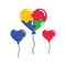autism heart puzzle balloons