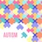Autism puzzle poster