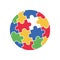 autism puzzles ball shape