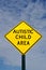 Autistic Child Area Sign