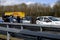 Auto accident on Germnay motorway