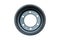 Auto brake wheels. Isolated on