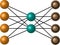 Auto Encoder Neural Network  Model Diagram Futuristic Technology Artificial  I Intelligence