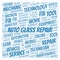 Auto Glass Repair word cloud