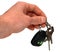 Auto keys in hand