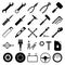 Auto Mechanic Tools set vector