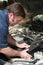 Auto Mechanic Working