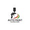 auto paint logo template