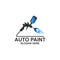 auto paint logo template