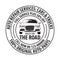 Auto Repair Services Badge template. Car service label, emblem.