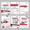 Auto repair Services business layout templates set, automobile magazine cover, auto repair shop brochure, mockup flyer.