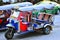 Auto rickshaw tuktuk in Bangkok, Thailand
