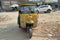 Auto Riksha passenger taxi in yellow