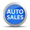 Auto Sales blue round button