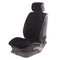 Auto seat under black cover