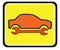 Auto service, auto repair icon