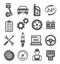 Auto service icons