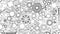 Auto spare parts and gears, seamless pattern for your design