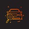 auto workshop search car icon vector design