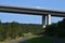 Autobahn bridge in the Eifel