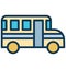 Autobus Vector icon which can be easily modified or edit in any color Autobus Vector icon which can be easily modified or edit in