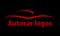 Autocar logo on a black background