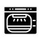 autoclave laboratory electronic equipment glyph icon vector illustration