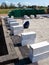 Autoclaved aerated concrete blocks