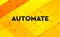 Automate abstract digital banner yellow background