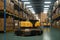 Automated guided vehicle in the logistic centers warehouse for efficient deliveries