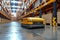Automated guided vehicles are used in warehouses to transport logistic items