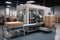 automated packaging machinery sealing boxes