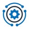 Automated service business  Vector Icon which can easily modify