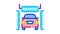 automatic car wash Icon Animation