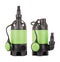 Automatic drainage pump with float, Increased motor power pumping water flooded rooms holes bore , basements. Isolated