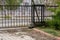 Automatic garden gate. Sliding electric gate.