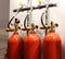 Automatic gas extinguishing installation. Modular gas fire extinguishing systems