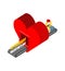 Automatic Love production. Valentine\\\'s card for Valentine\\\'s day. Production complex of wedding Equipment