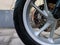Automatic motorcycle front tire