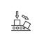 Automatic Packing Machine line icon