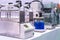 Automatic shaking or mixing machine for process incubation solution element check analysis or research for chemical experiment for