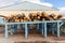 Automatic sorting logs diameter at sawmill