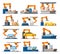 Automation Industrial Process Elements Set