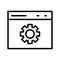 Automation testing Vector icon which can easily modify or edit