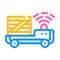 Automation transportation car color icon vector illustration