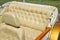 Automobile, leather upholstery, rear seats, car antique, cabrio