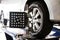 Automobile wheel alignment